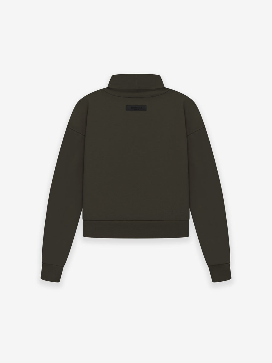 Womens Jersey Turtleneck - 2