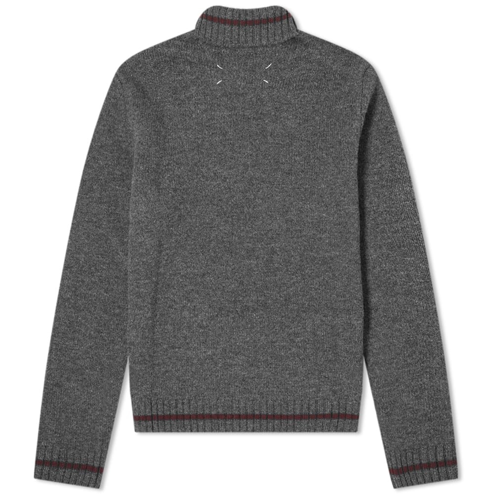 Maison Margiela 14 Tipped Roll Neck Knit - 2