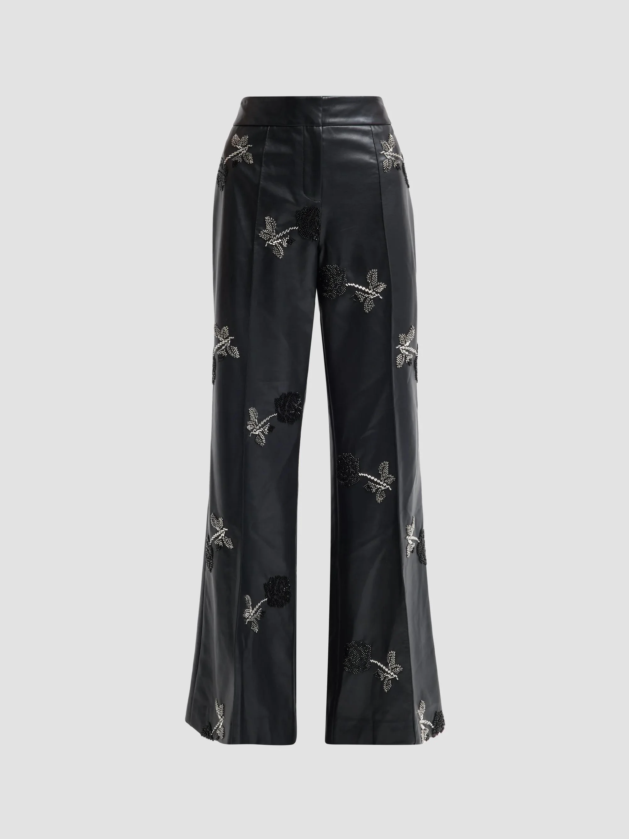 Women's Nash Embellished Pants - Black - 1