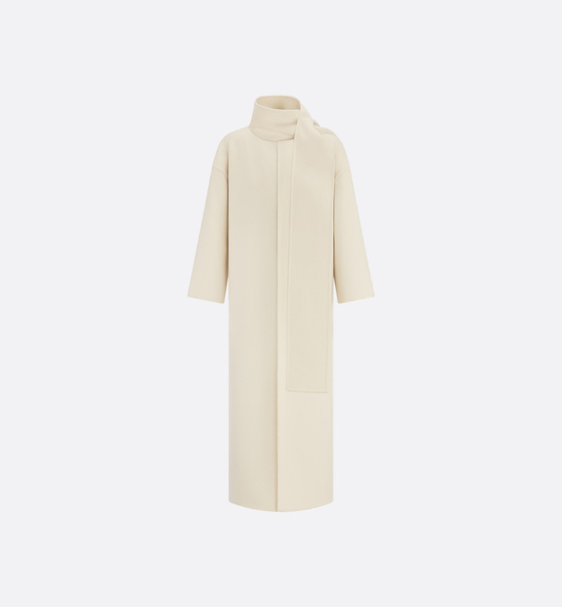 Coat with Scarf Collar 1
