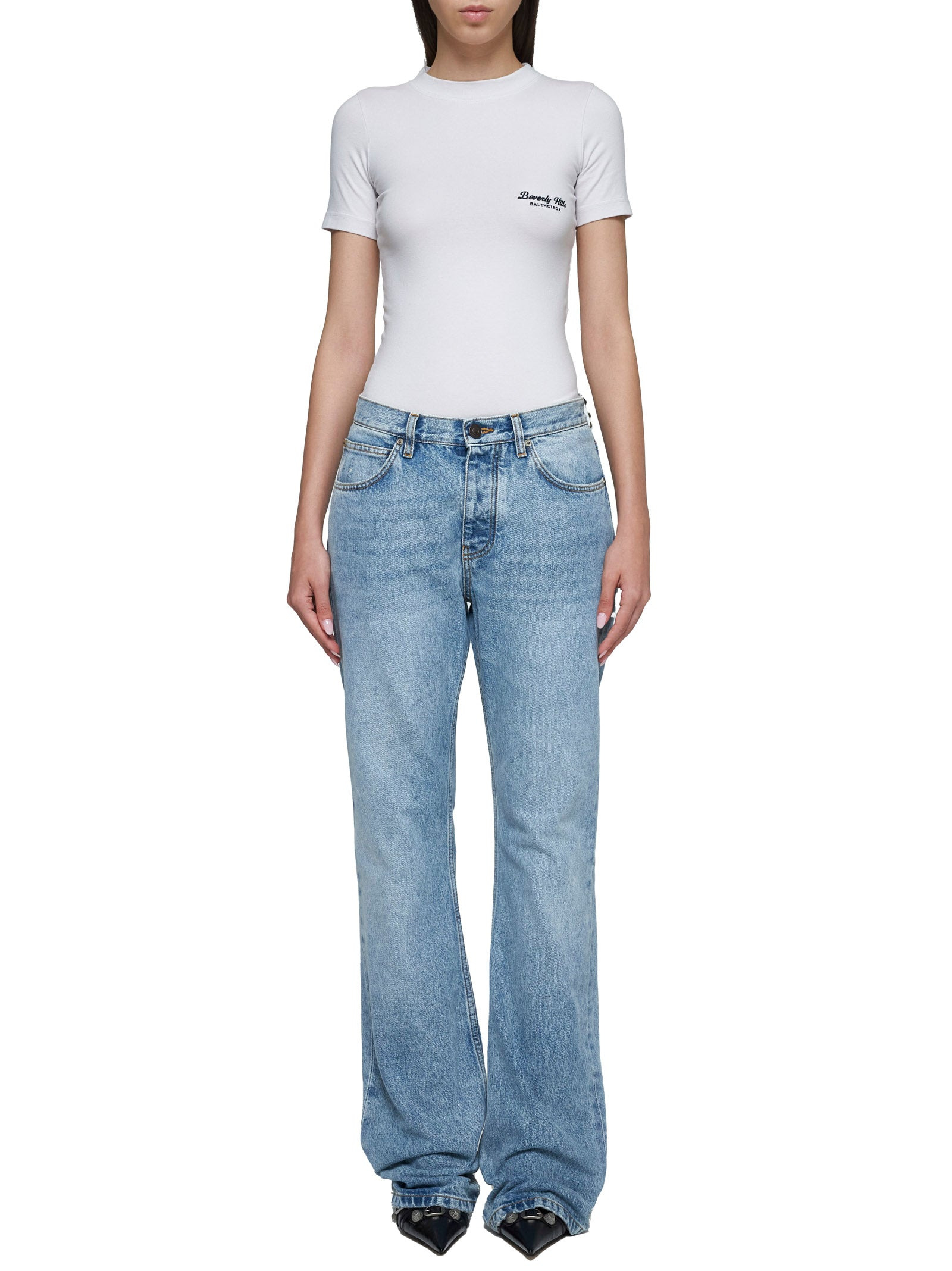 Low-waist jeans - 2