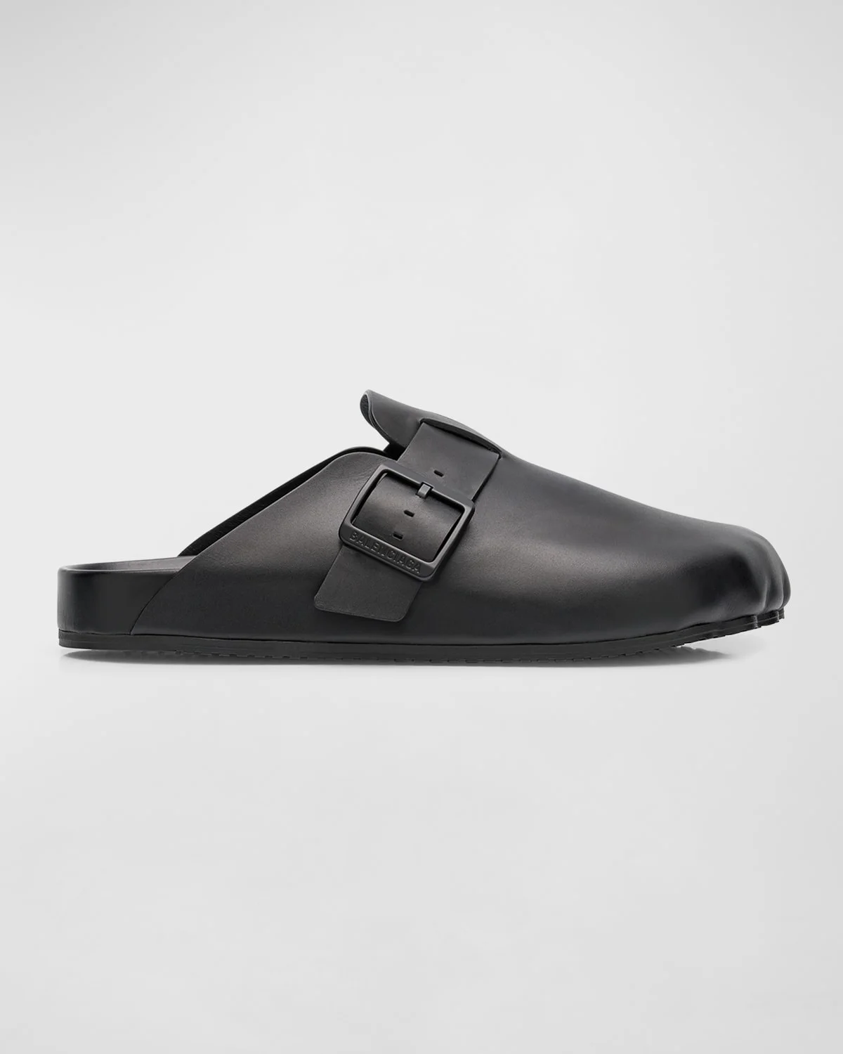 Sunday Calfskin Buckle Mules - 1