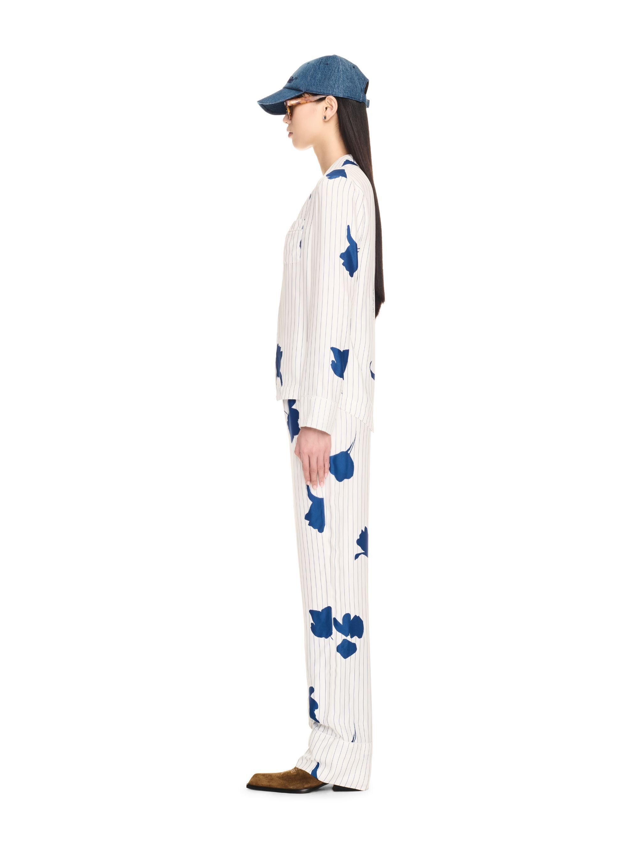 Stripe Flwr Vi Pajama Pant - 3