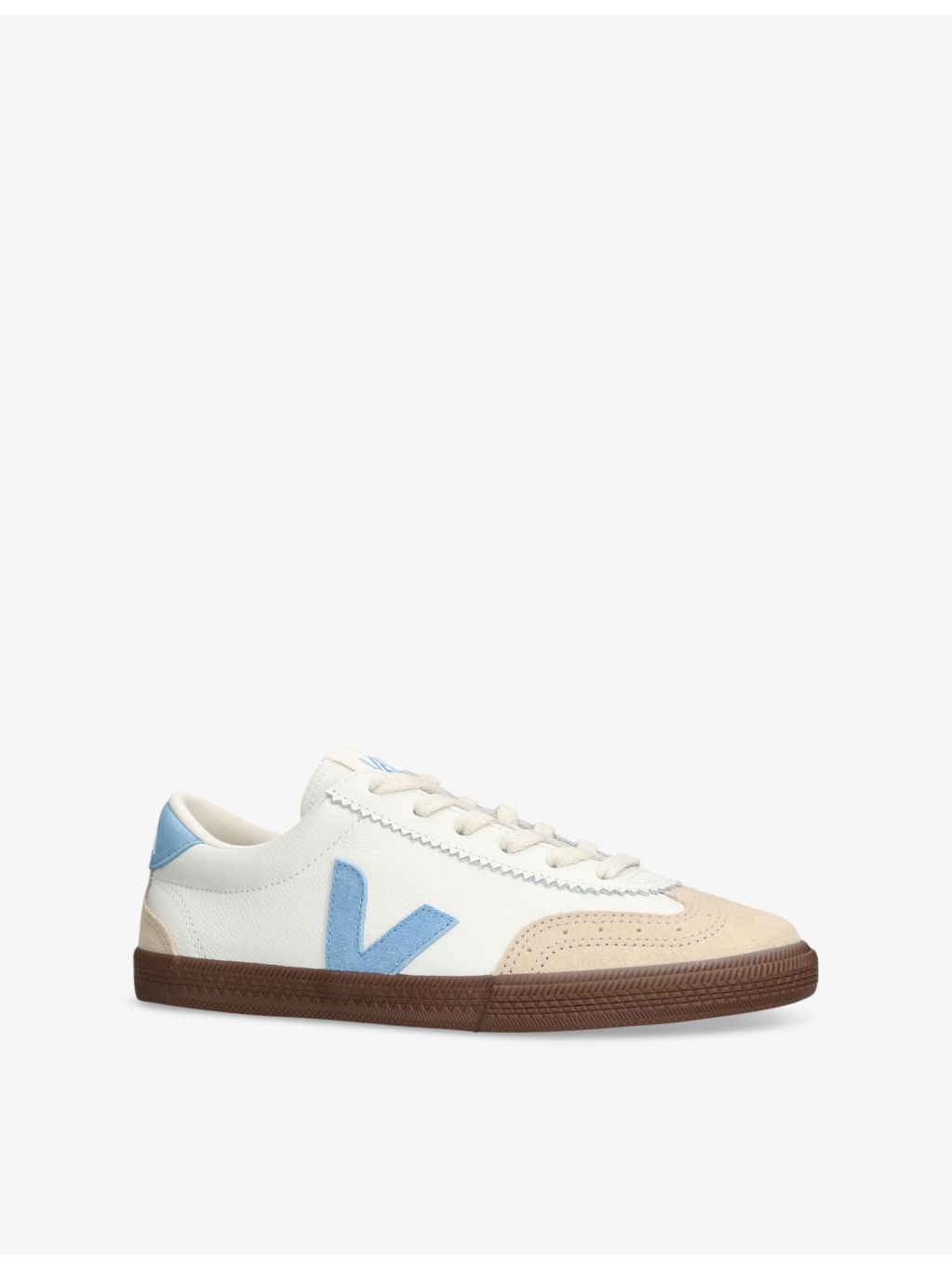 Volley Low-Top Leather Trainers - 3