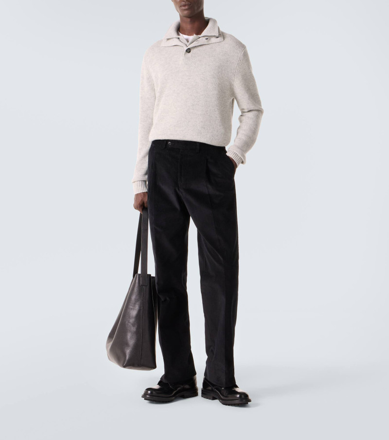 Allude Wool and cashmere turtleneck sweater outlook
