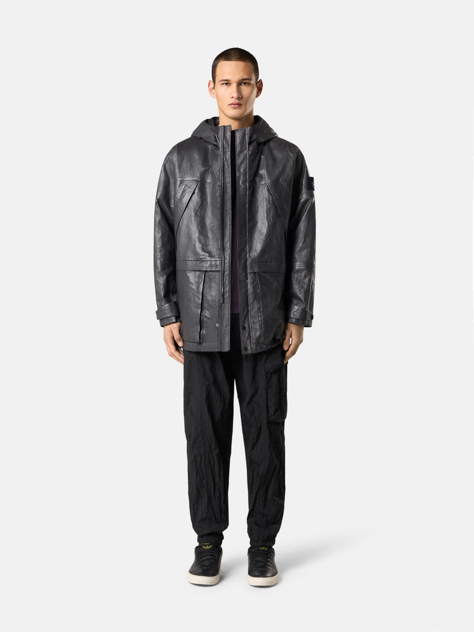 Stone Island 0100002 LIGHT LEATHER ORGANZA | REVERSIBLE