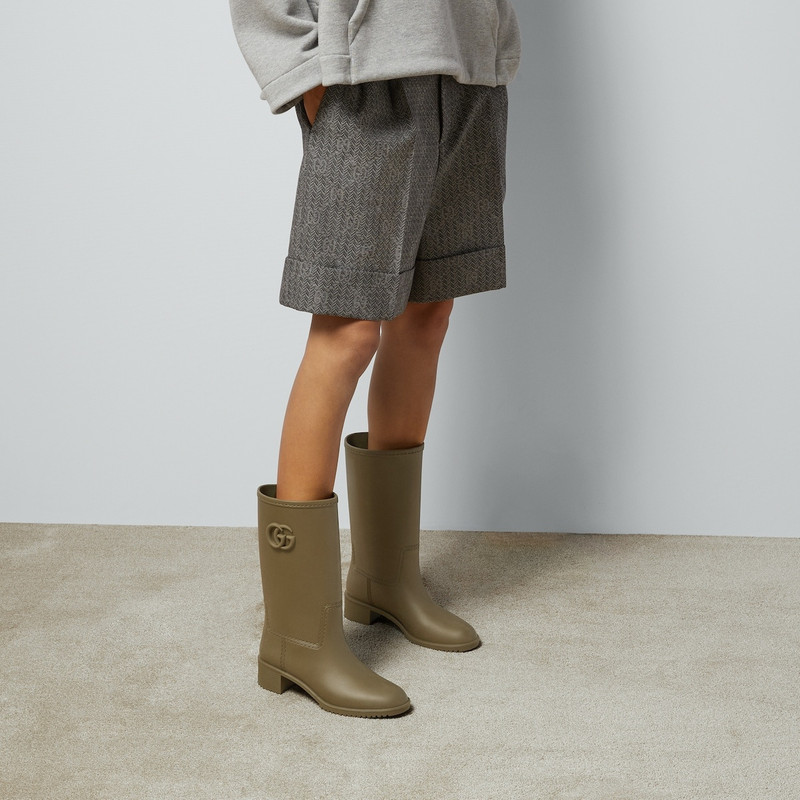 Women's Double G rain boot 3