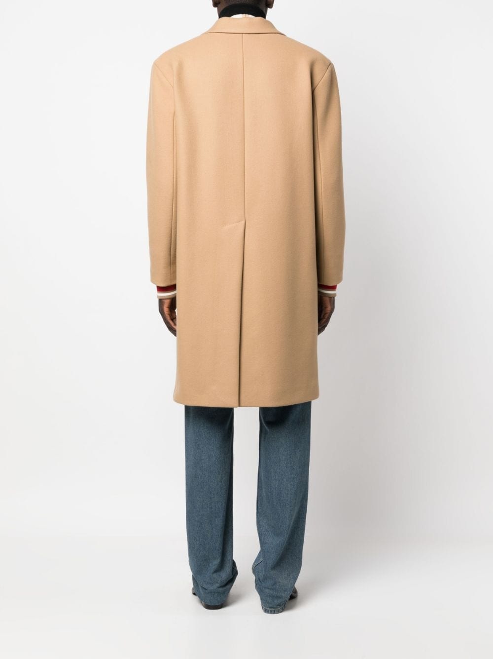 number patch-detail coat - 4