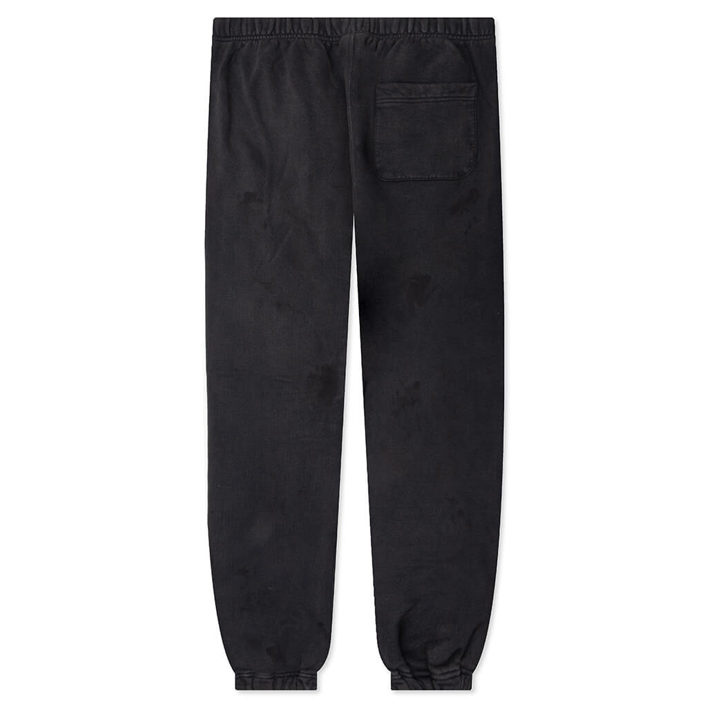 SAINT MICHAEL X DENIM TEARS SAINT TEARS SWEAT PANT - BLACK - 2