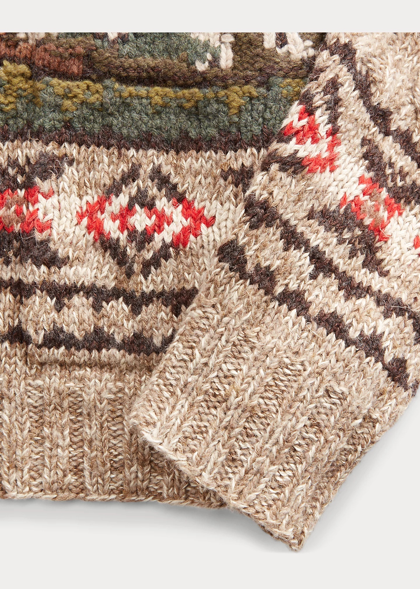 Hand-Knit Linen-Blend Cardigan - 5