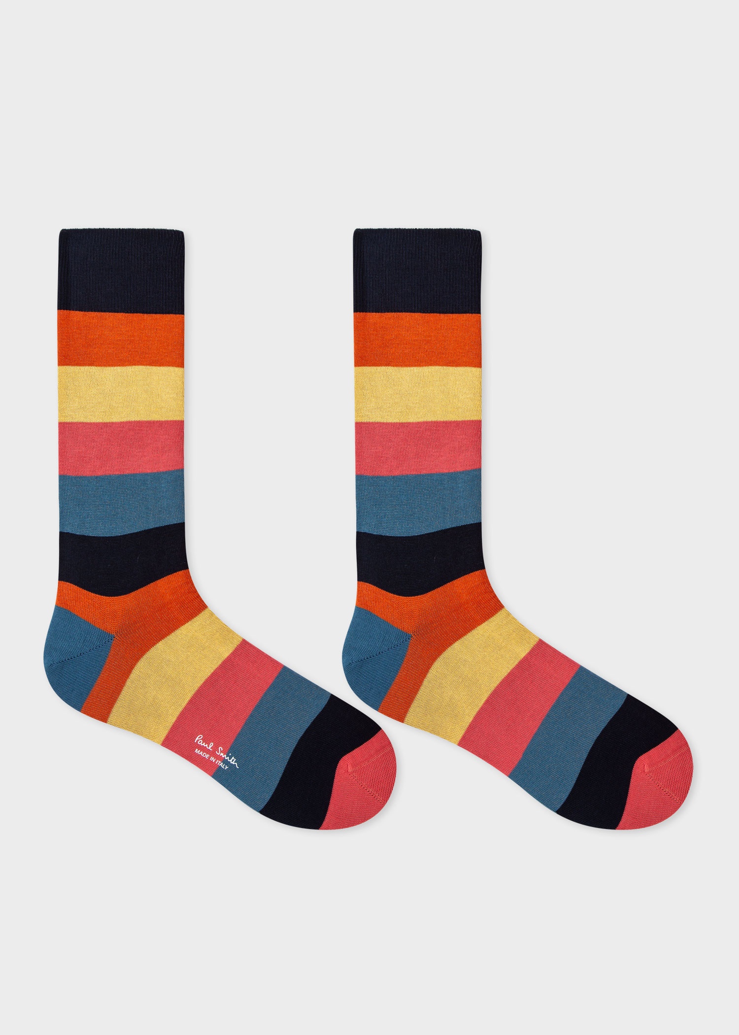 'Artist Stripe' Mixed Socks Three Pack - 3