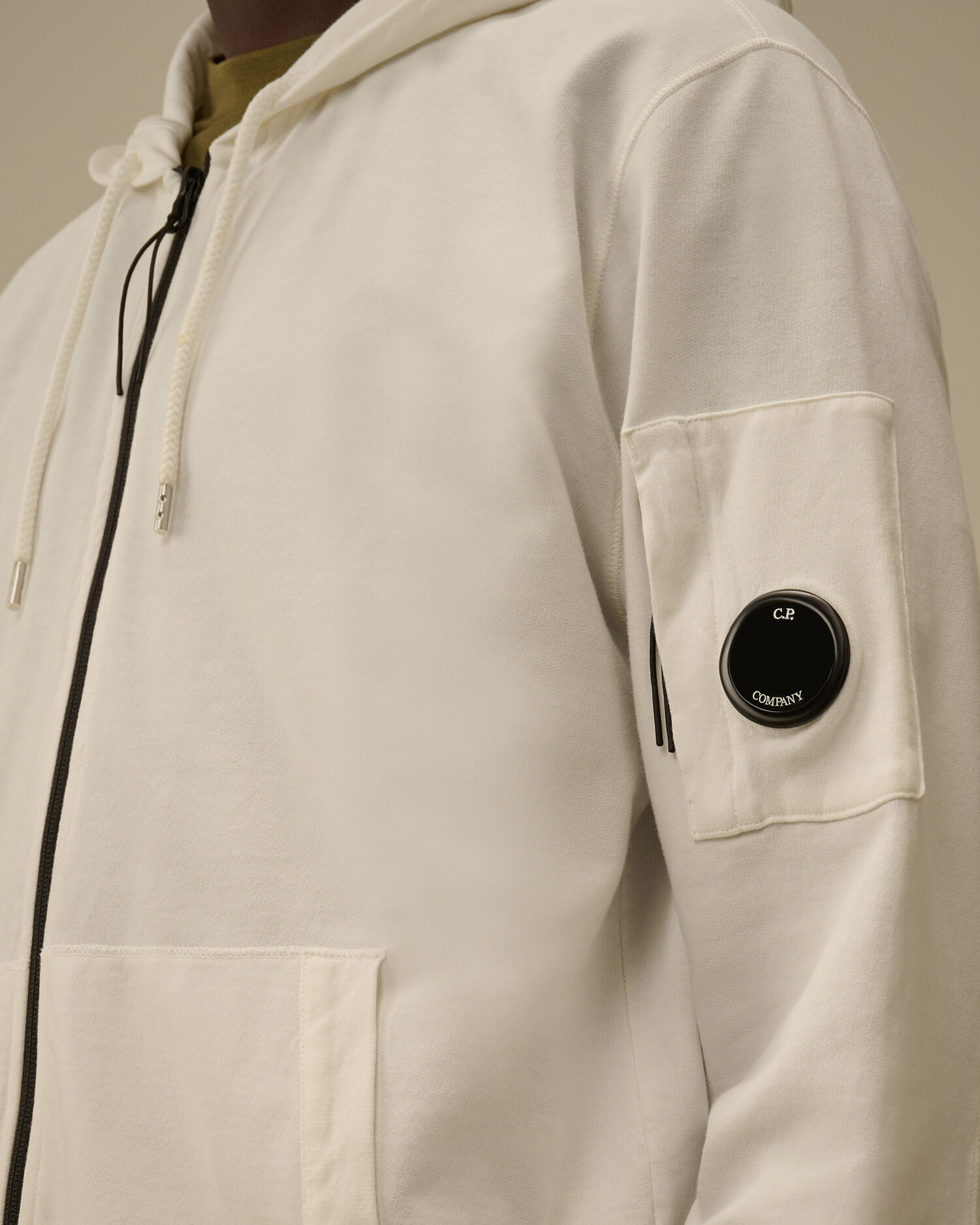 Light Fleece Hooded Full Zip Sweatshirt - 5
