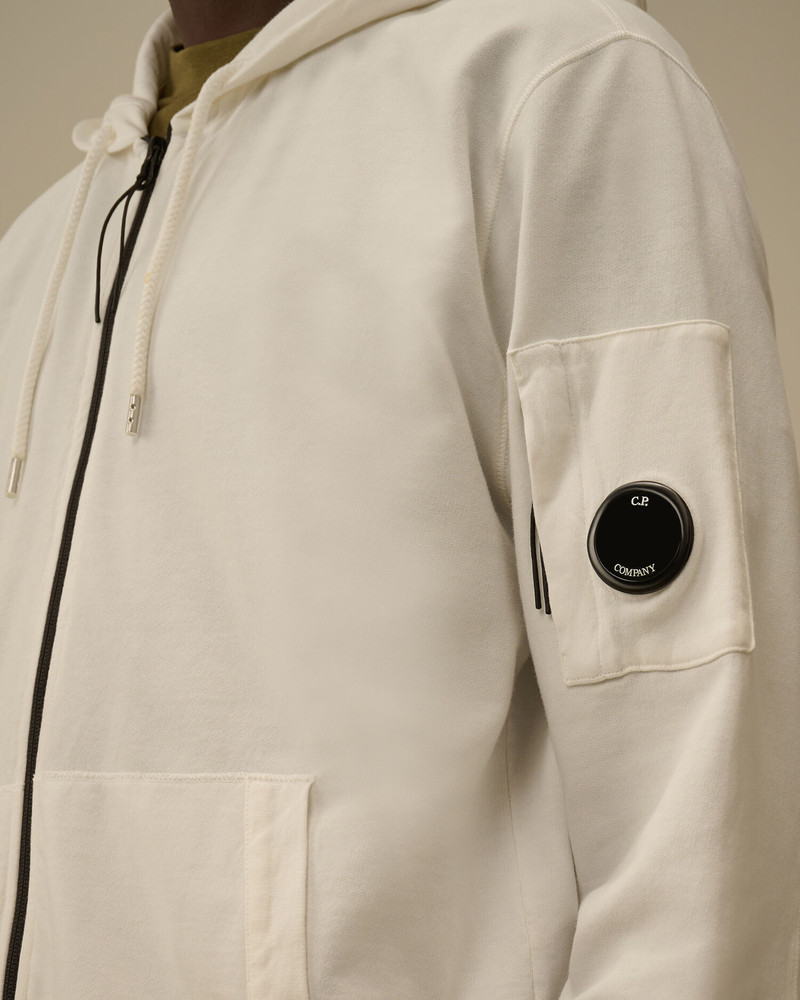 Light Fleece Hooded Full Zip Sweatshirt 5