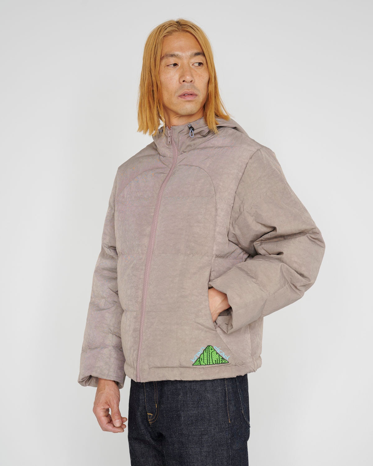 Dimension Puffer Jacket - Tan - 4