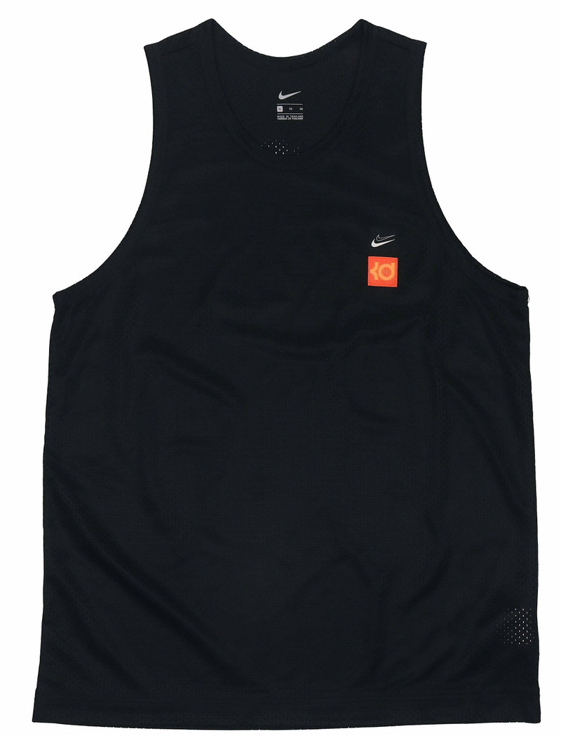 Nike Men's Nike KD Durant Basketball Sports Printing Breathable Black Vest CV2408-010 outlook