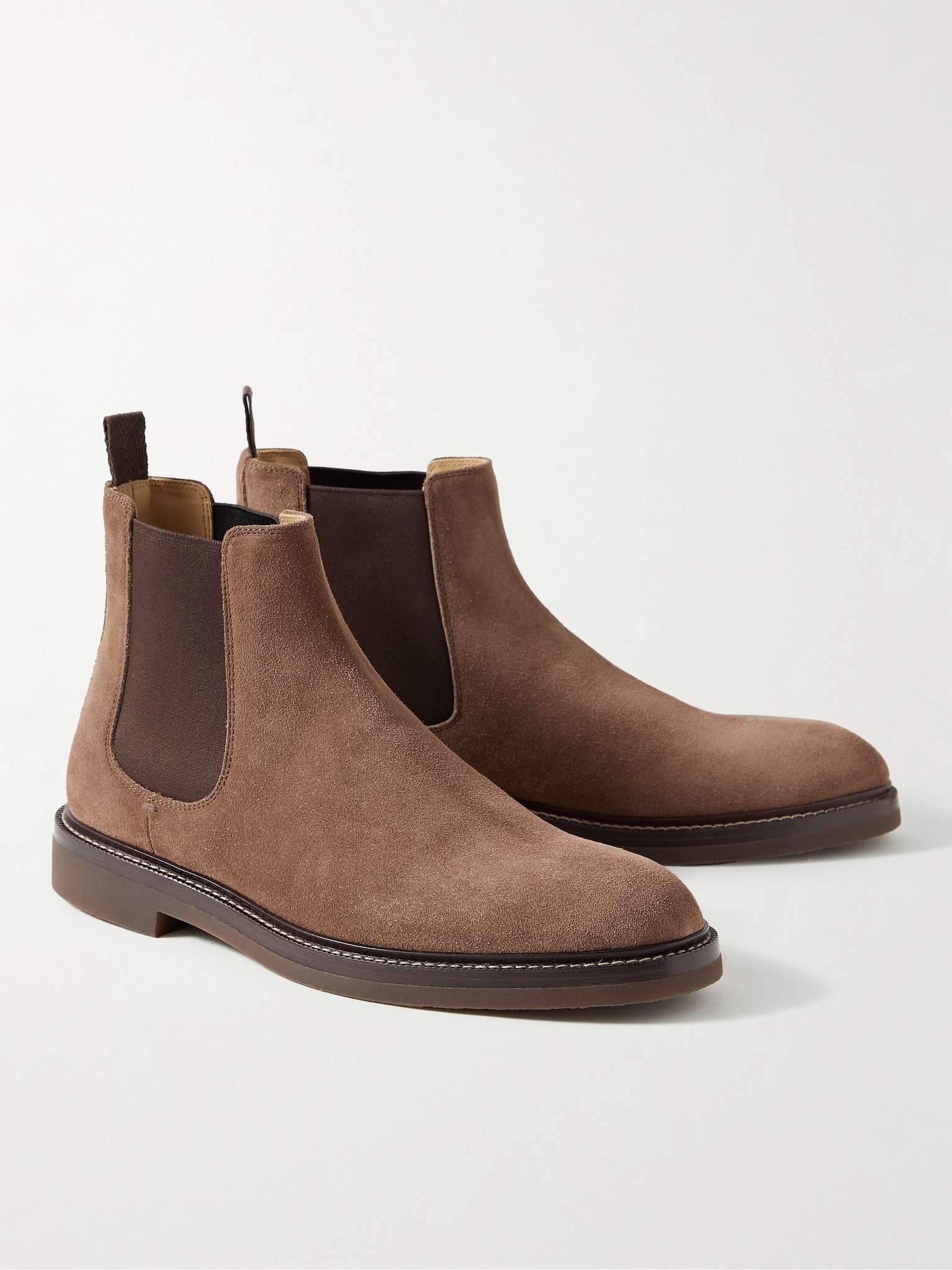 Suede Chelsea Boots - 4
