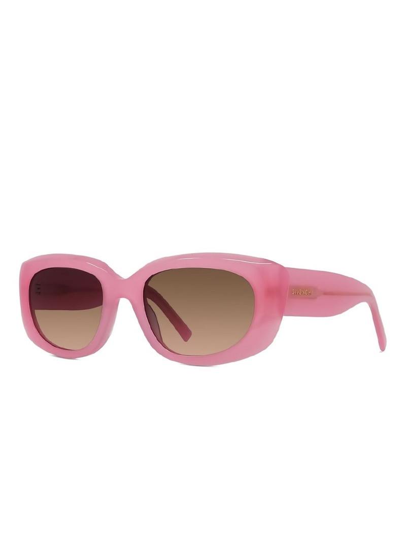 Givenchy oval-frame sunglasses outlook