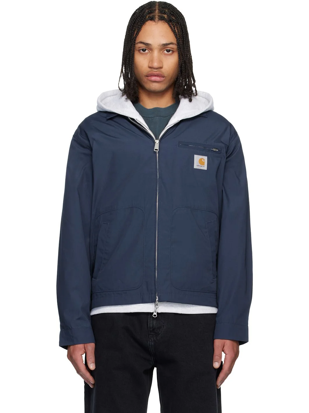 Navy Postal Jacket - 1