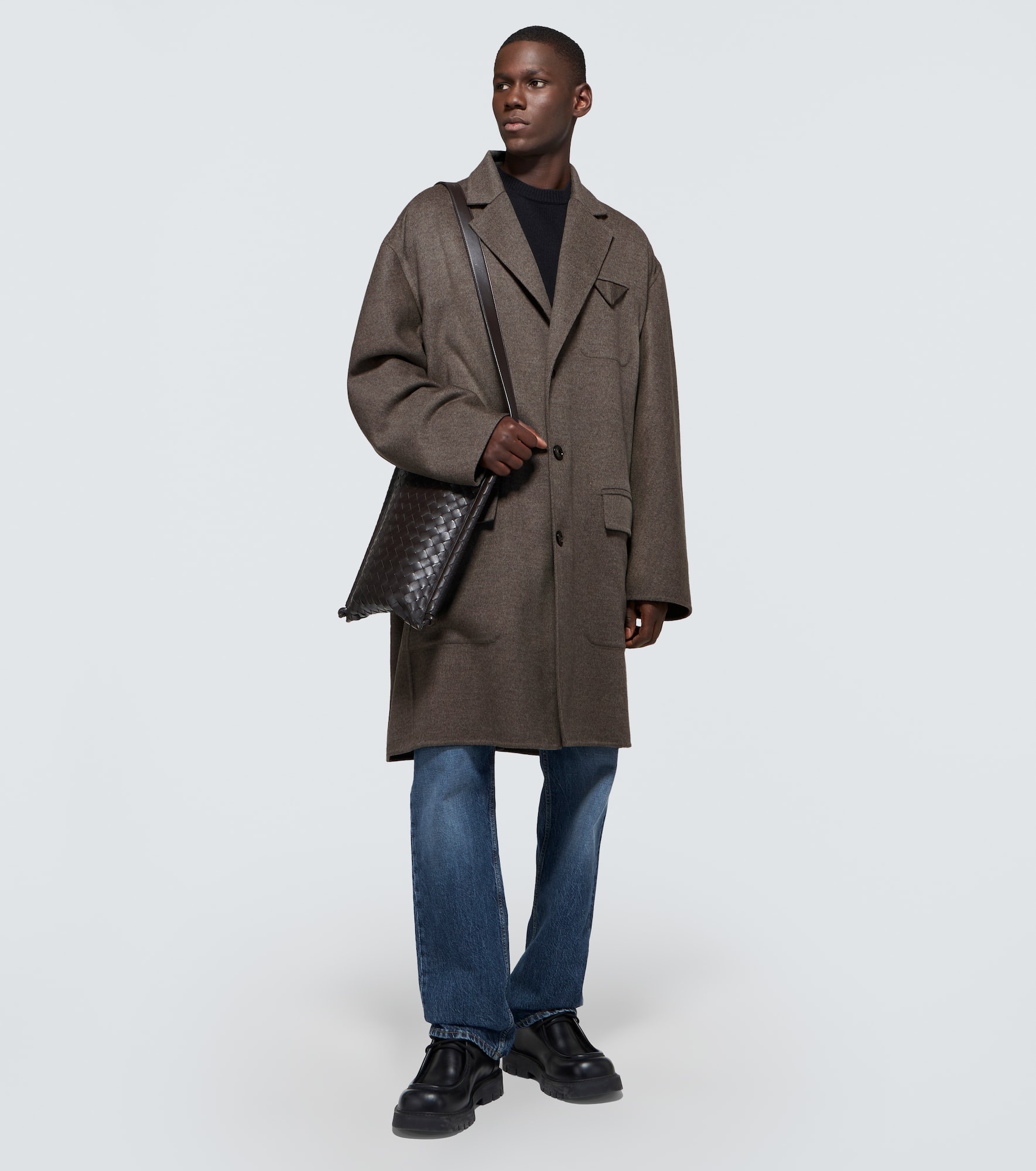 Wool and cashmere overcoat - 2