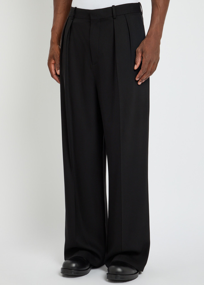 Loewe Loewe Logo-embroidered Woven Trousers outlook