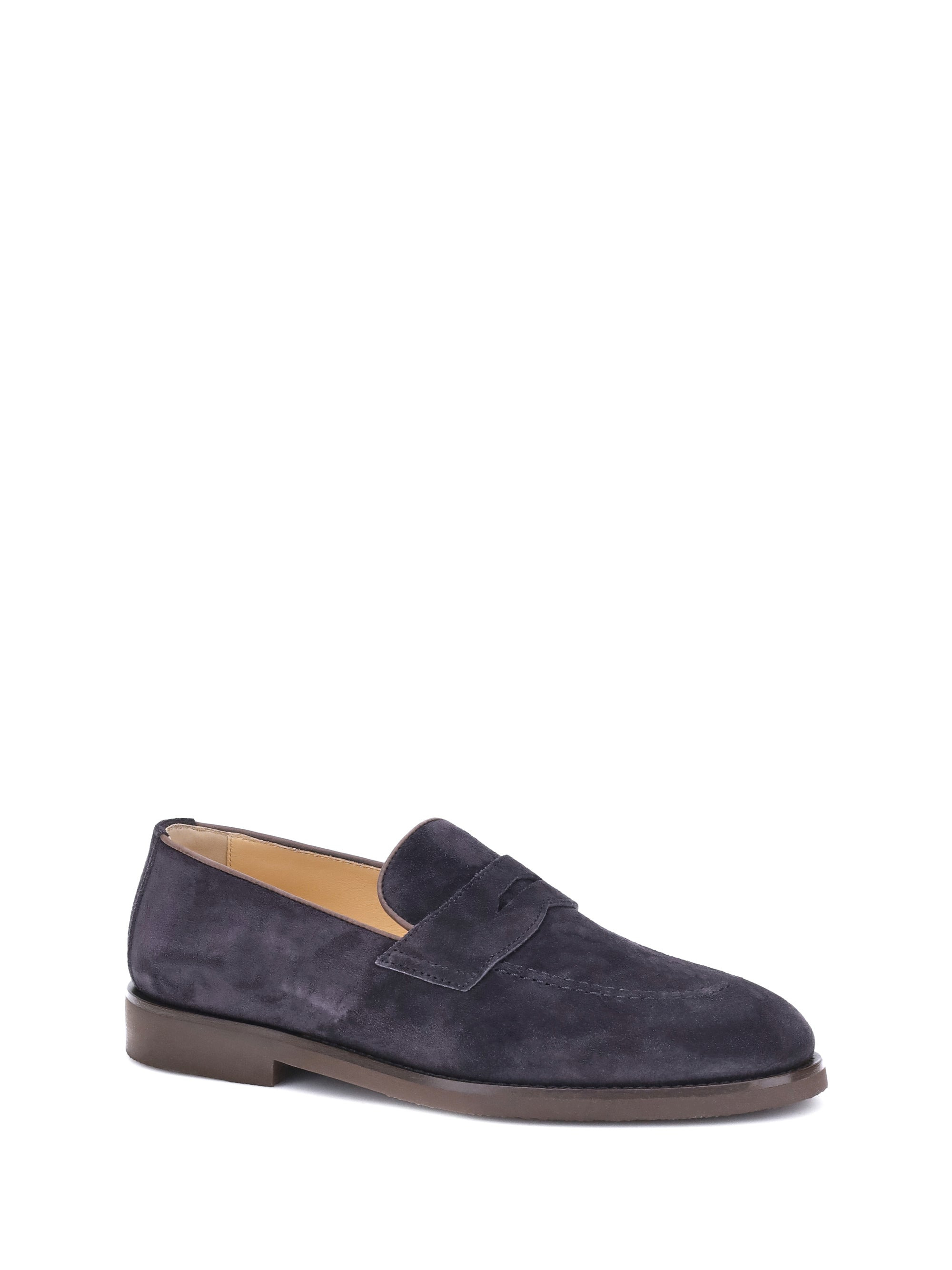 Brunello Cucinelli Men Suede Loafers - 2