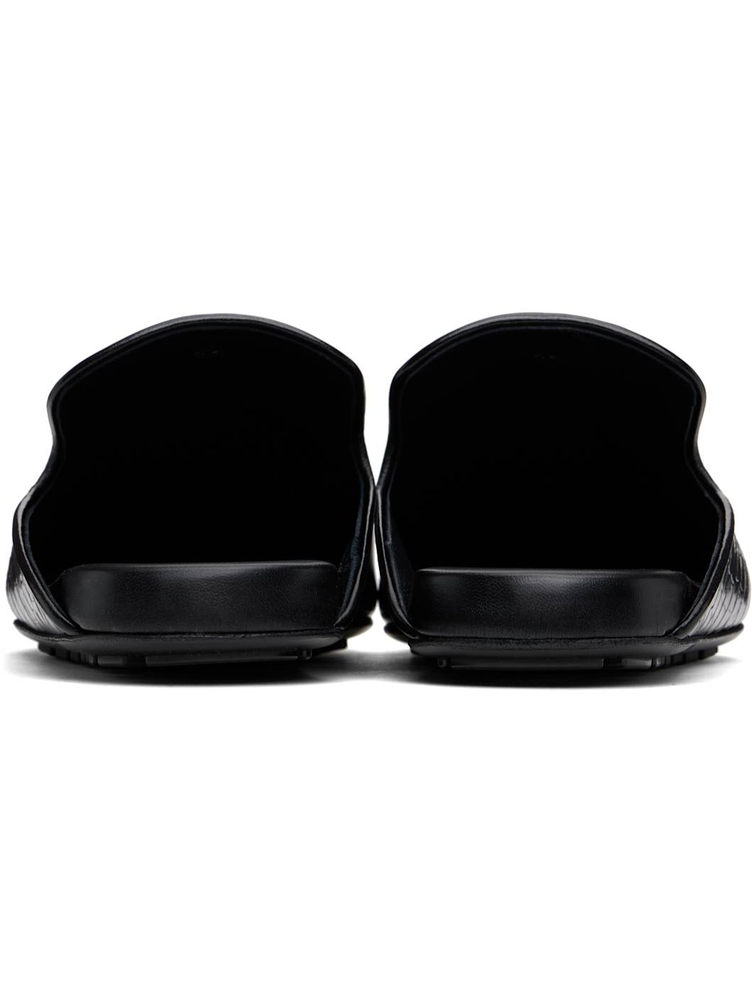 Black Roma Slippers - 2