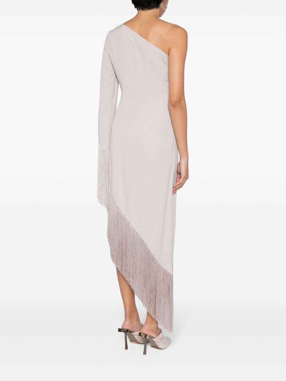 Aventador fringed one-shoulder dress - 4