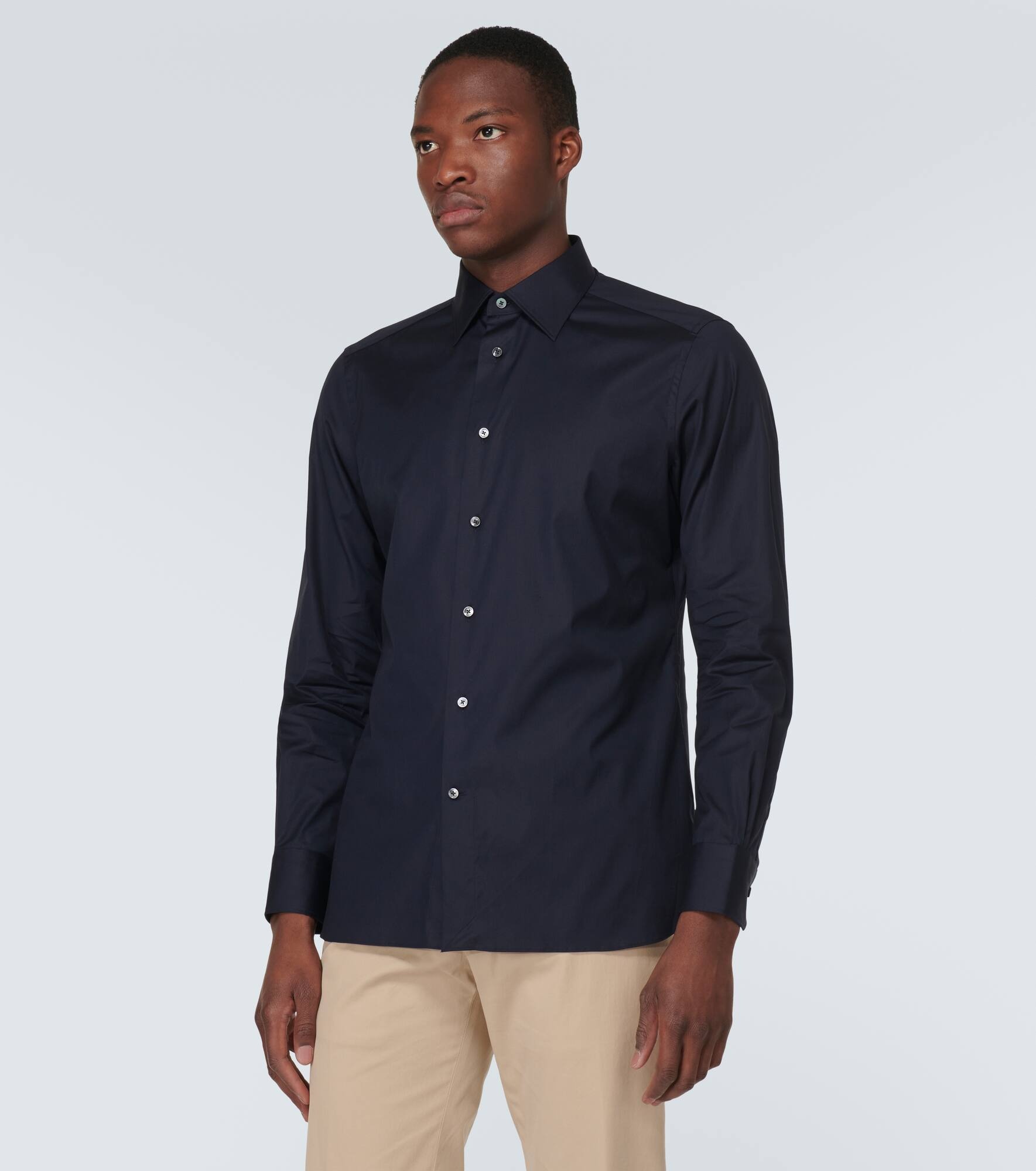 Cotton Oxford shirt - 3