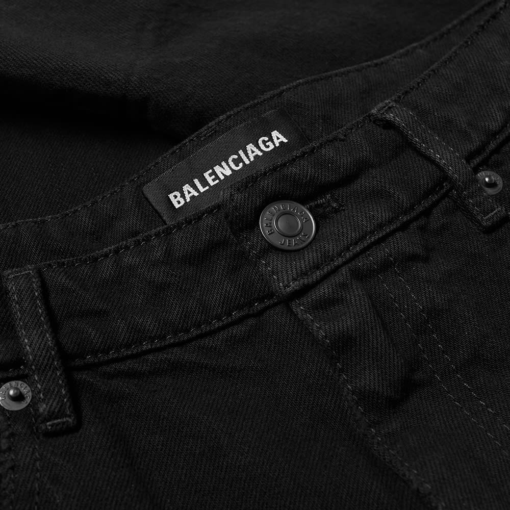 Balenciaga Slim Cropped Washed Jean - 2