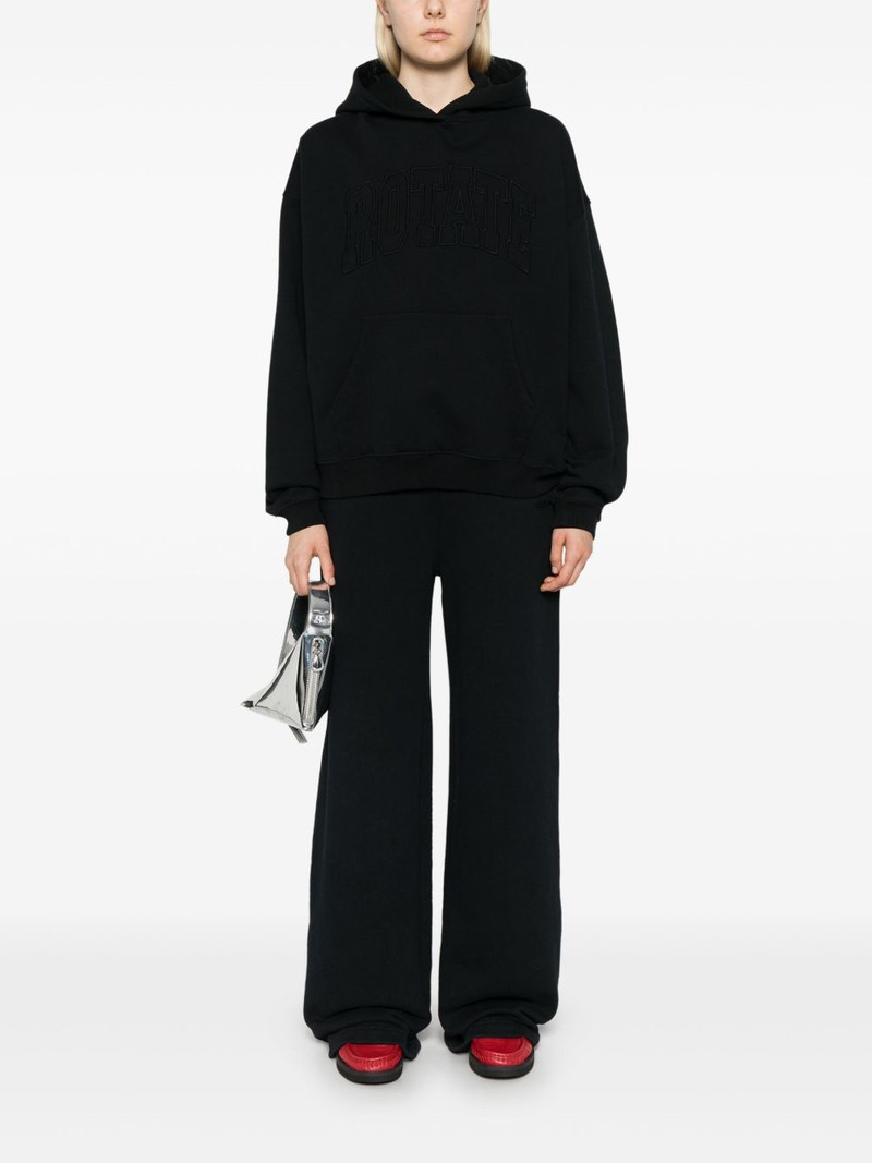 ROTATE organic cotton track trousers outlook