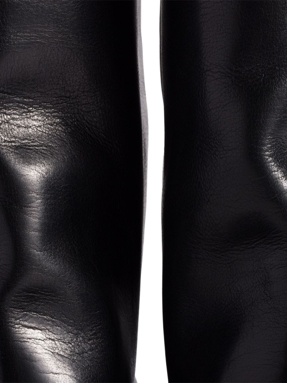 75mm leather boots - 4