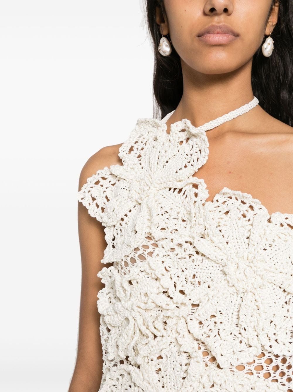 Nazanin crochet-knit top - 5