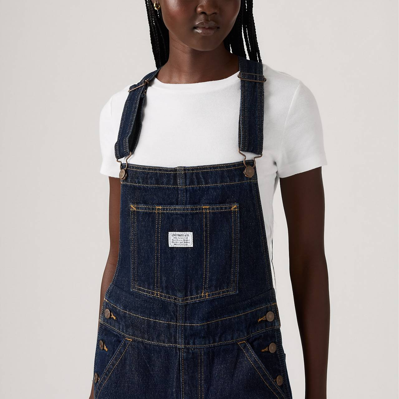 BAGGY HIGHWATER WOMEN'S OVERALLS - 4