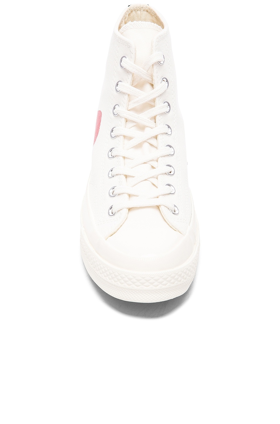 Converse Large Emblem High Top Canvas Sneakers - 4