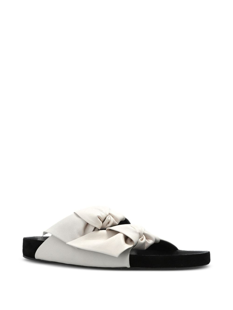Isabel Marant Lennyo Bow mules outlook