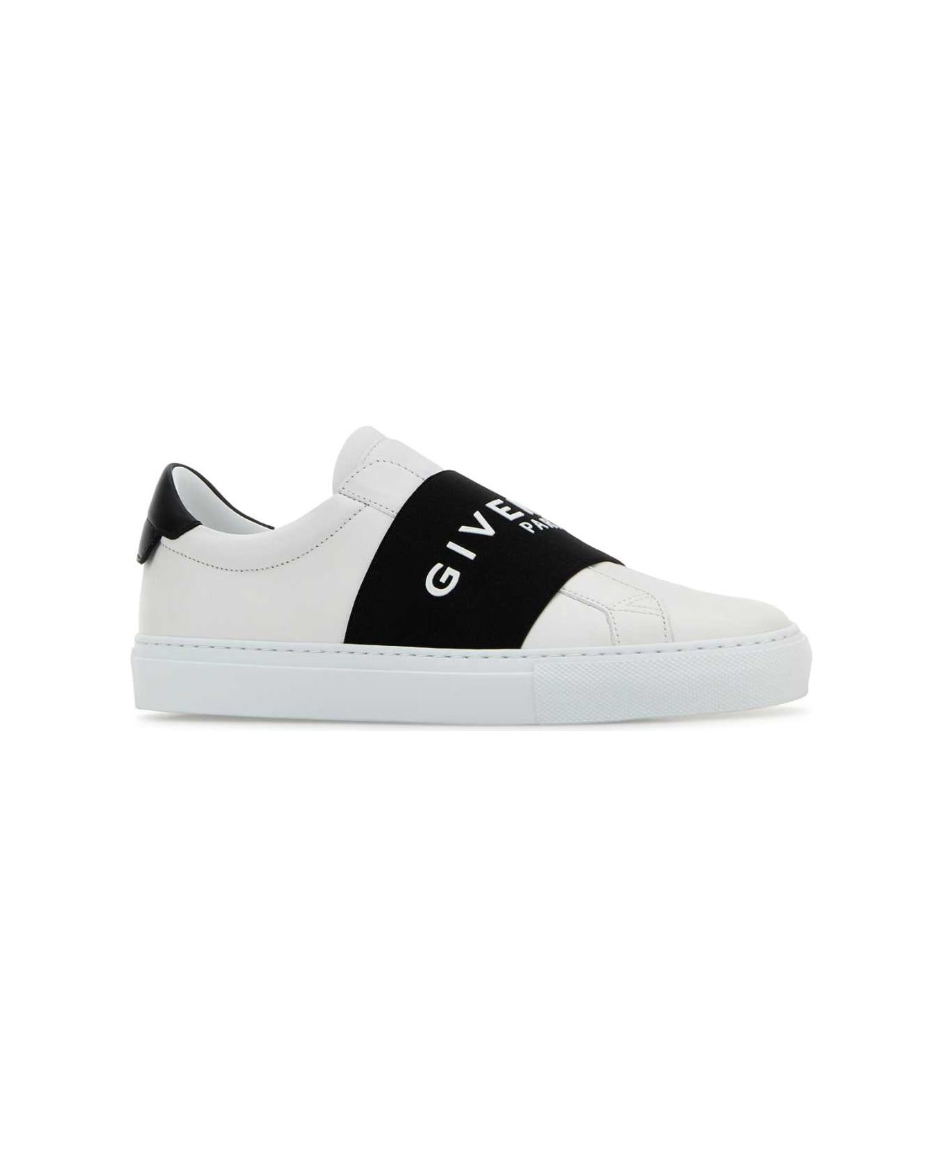 White Leather Sneakers - 2