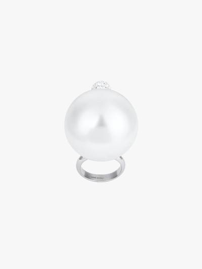 Givenchy 4G PEARL RING WITH CRYSTALS outlook