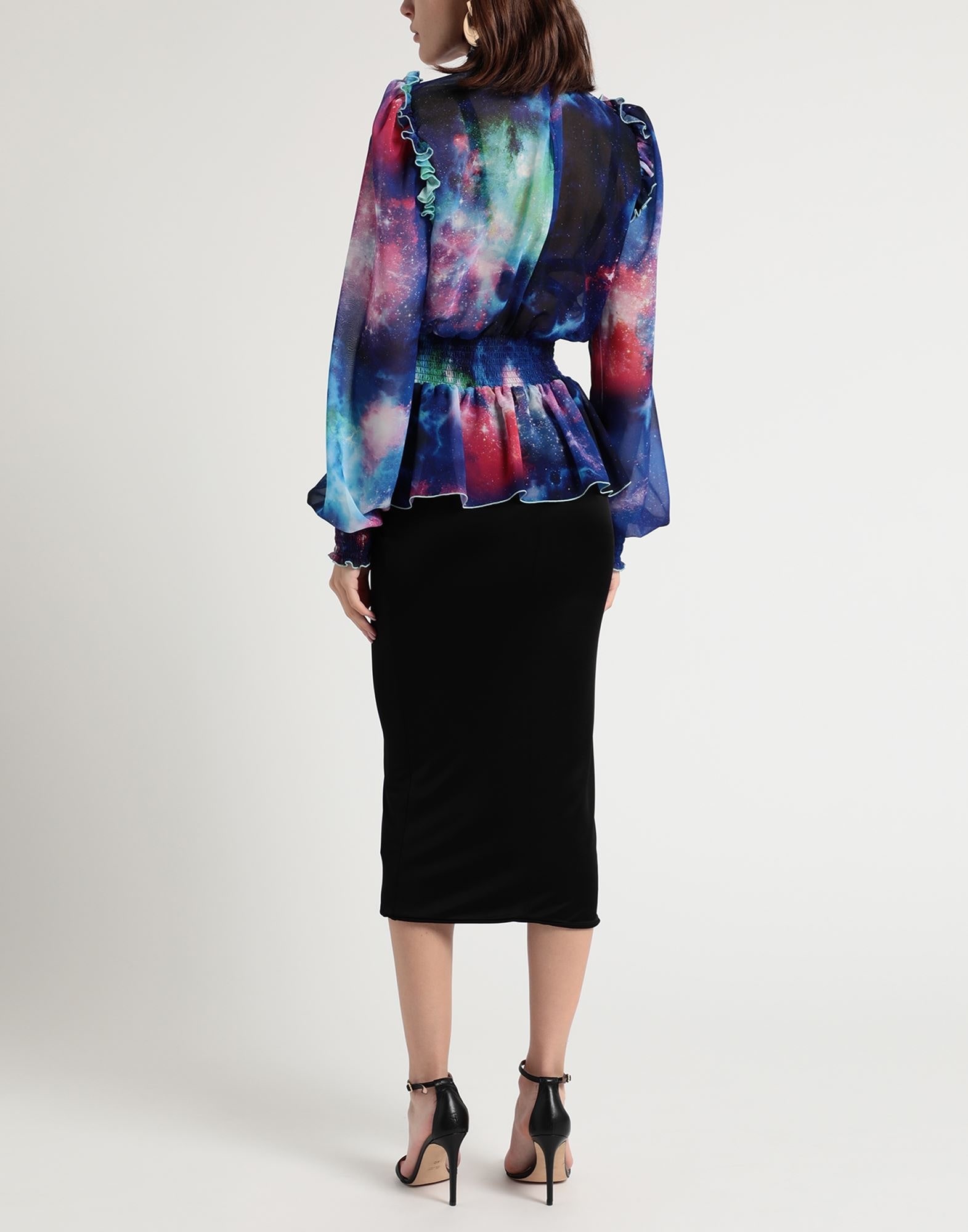 Black Women's Midi Skirt - 4