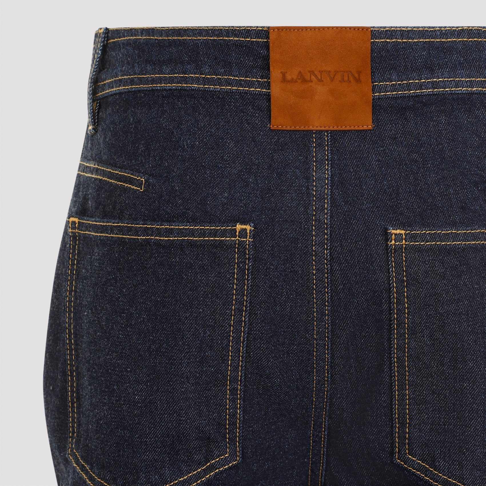 Lanvin Wide Leg Denim Jeans Women - 3