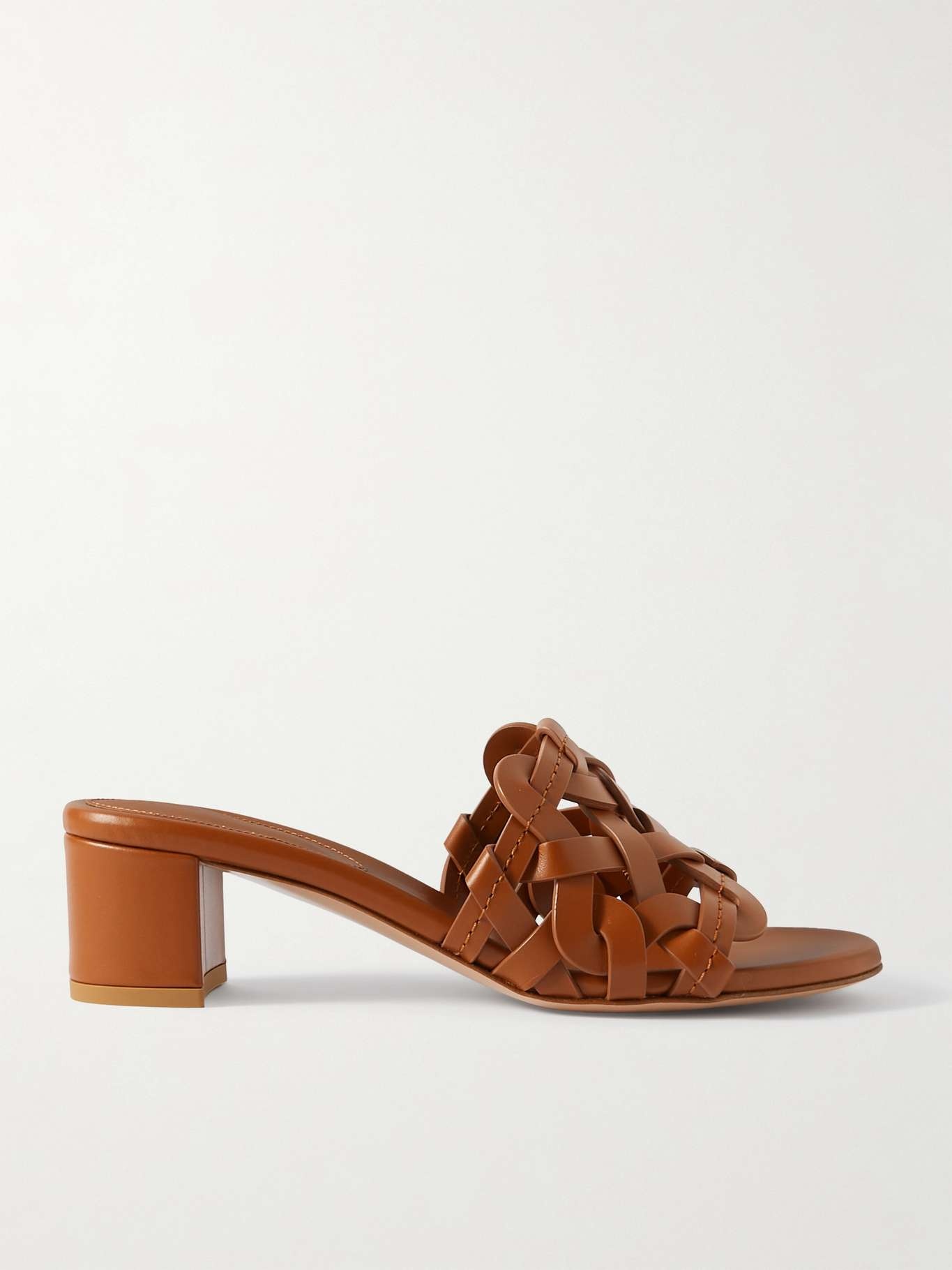 Amalfi 45 woven leather sandals - 1