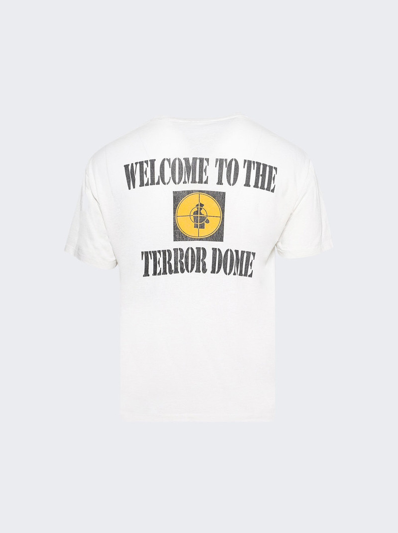 EARTHLING VIP Public Enemy Vintage Tee White outlook