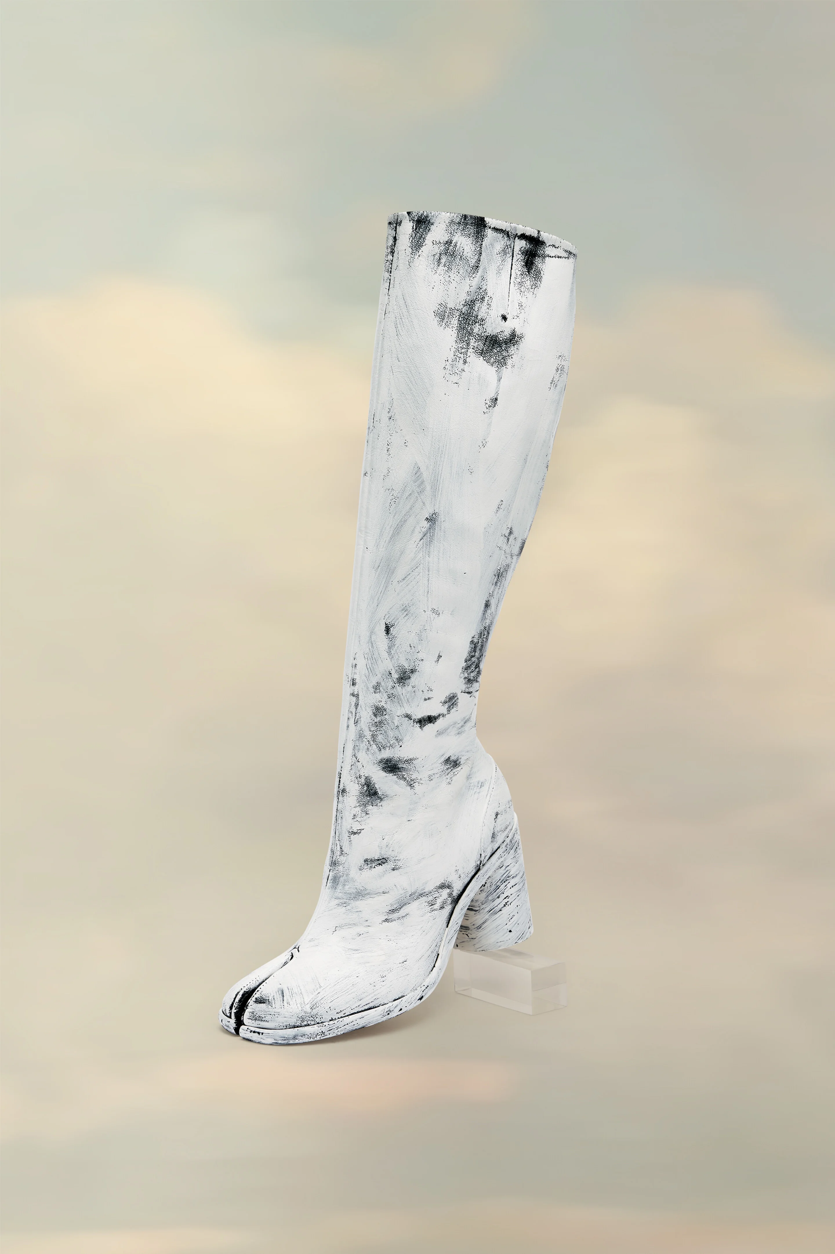Maison Margiela TABI BIANCHETTO 美品　24cm Maison Margiela Tabi Bianchetto Knee-High Boots | REVERSIBLE