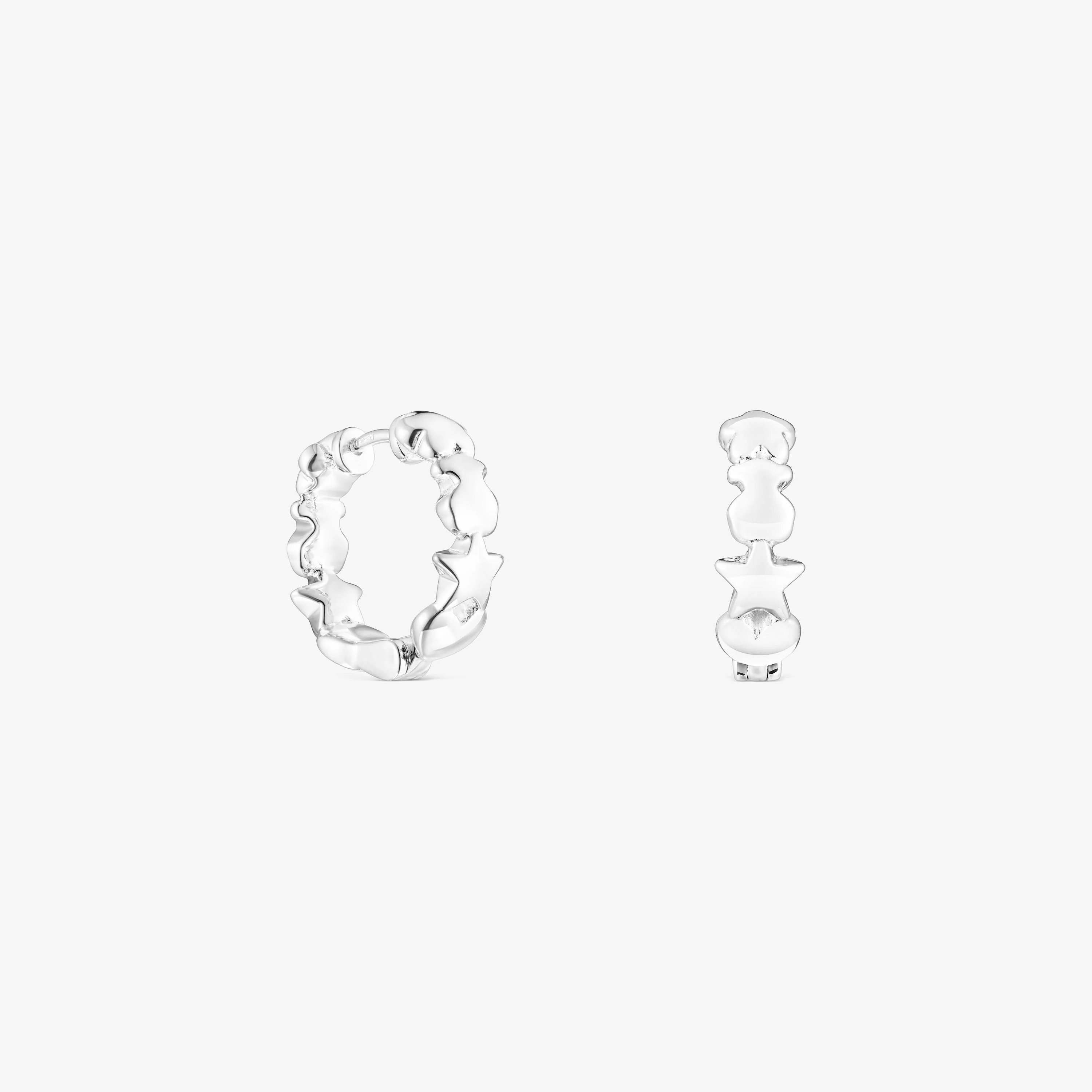Silver Mini Icons Earrings - 1