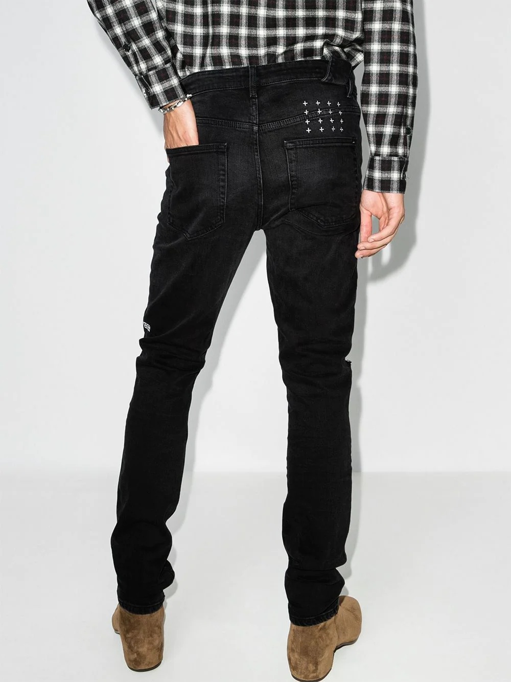 Chitch Krow Krushed slim-fit jeans - 3