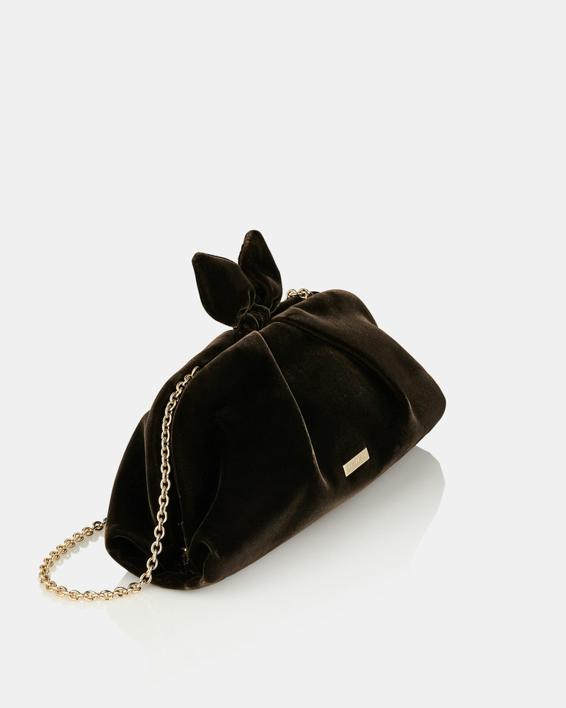 AQUAZZURA Bow Tie Clutch outlook