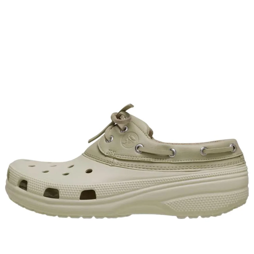 Crocs Classic Boat Shoe 'Bone Moth' 212022-0QA - 1