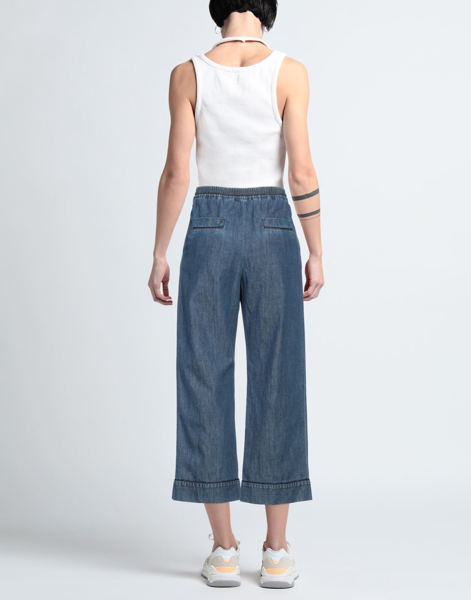 Blue Women's Denim Pants - 3