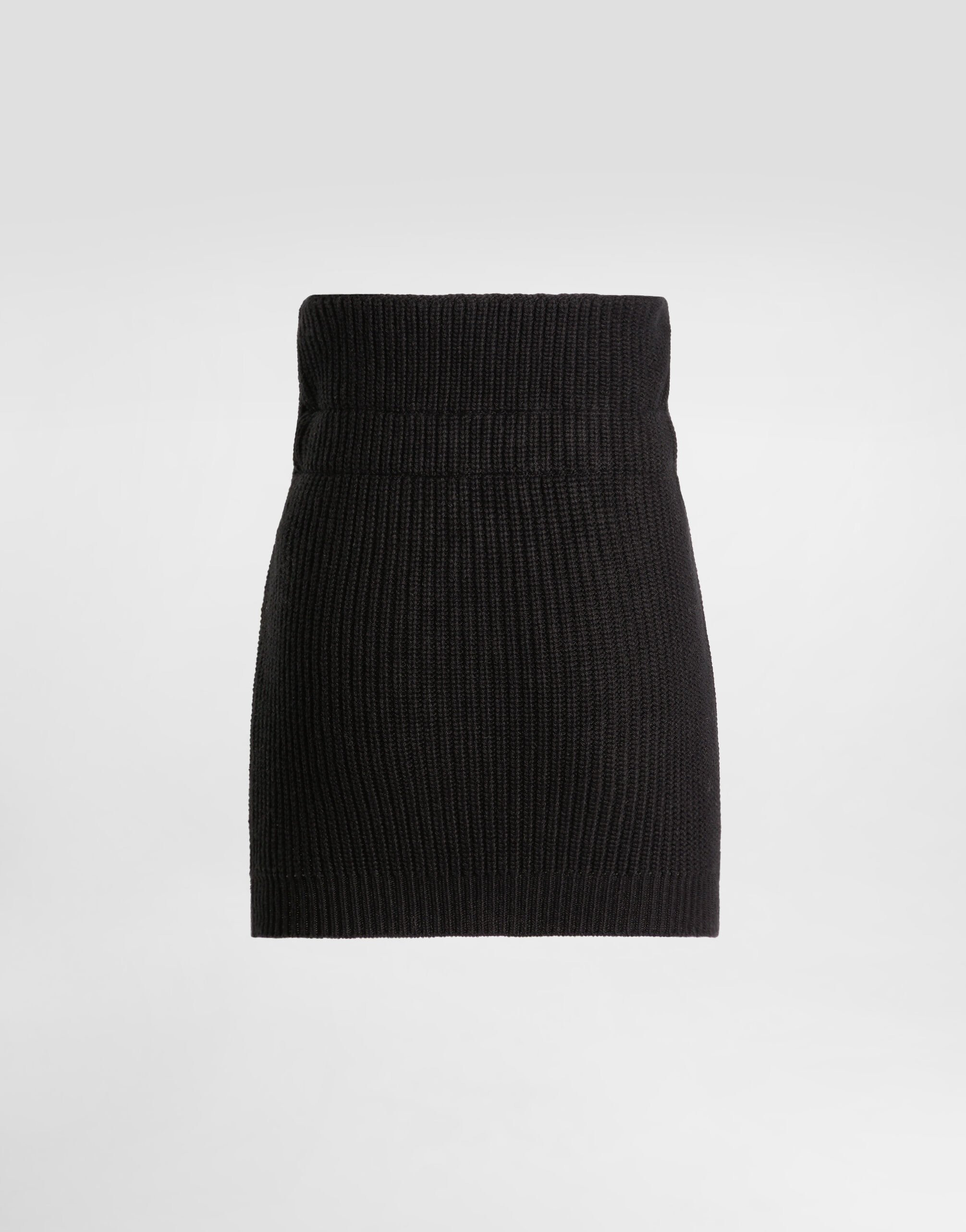 Wool knit skirt - 6