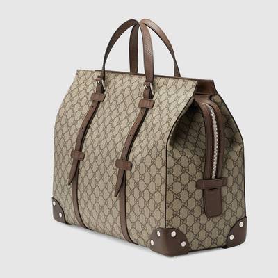 GUCCI Duffle bag with leather details outlook