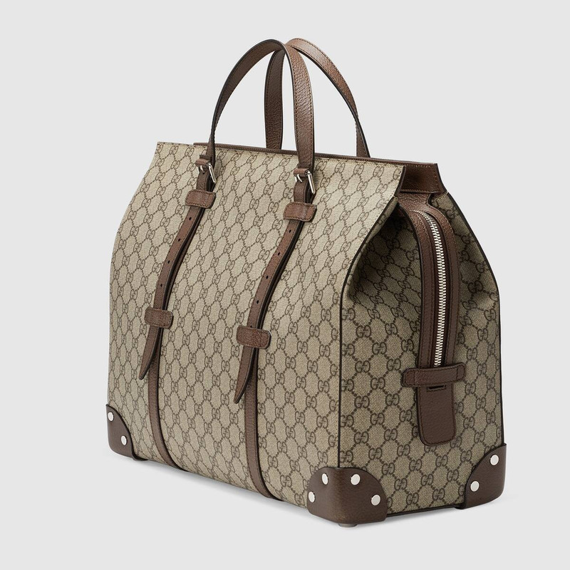 GUCCI Duffle bag with leather details outlook